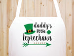 Daddy's Leprechaun Baker Kitchen Chef Funny Apron