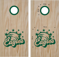 Eagles High School Mascot Vinyl Decal Sticker for Cornhole Boards