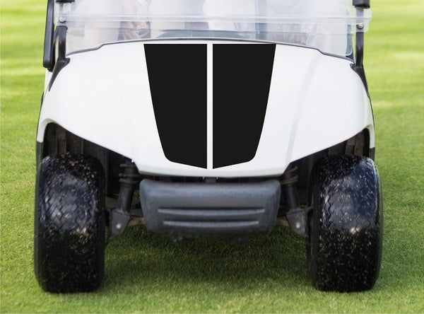 Large Stripe Racing Graphics Decals for Golf Carts, Go-Carts, Autos & Trucks GCH206