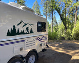 Bigfoot Peace Sign Vinyl Decal - Sasquatch Sticker Multiple Sizes