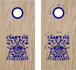 Police Decal - I Cant Fix Stupid But I Can Cuff It Sticker for Cornhole Boards