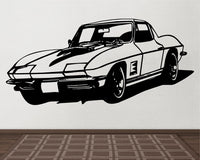 1963  Car Wall Decals Stickers Man Cave Boys Room Décor