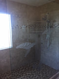 Etched Glass Starfish  Whale Ocean Decals for Shower Doors  Windows