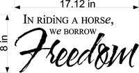 Galloping Horse Wall Decal - Stylish Home Decor for Equestrian Enthusiasts