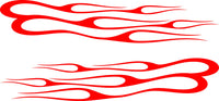 Flame Vinyl Decals for Cars Trucks and Boats - Model SFHF23