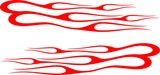 Flame Vinyl Decals for Cars Trucks and Boats - Model SFHF23