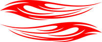 Flame Decals for Cars Trucks Boats  Golf Carts - Model SFHF39