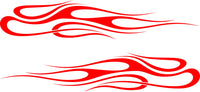 Flame Graphic Decals for Cars Trucks and Boats - Model SFHF55