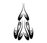 Car Hood Flames Graphics Decals for Trucks and Autos - Stylish Flame Design HH12