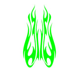 Car and Truck Hood Flame Graphics Decals - HH36 Design for Bold Styling