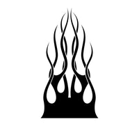 Auto Truck Car Hood Flames  Graphics Decals HH48