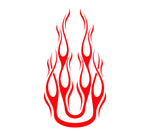 Flames Hood Decals for Auto Truck  Car  HH56 Graphics