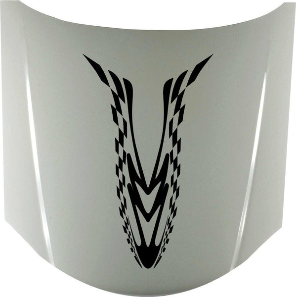Auto Truck Car Hood Flames Tribal   Graphics Decals B713