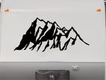 Mountain Scene RV Camper Decal Sticker  Beautiful Nature Design for Motor Homes