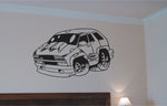 Blazer Truck Car Wall Decal - Auto Wall Mural - Vinyl Stickers - Boys Room Decor