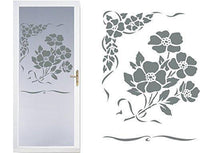 Briar Rose- DIY Etched Glass Vinyl- Window Film Privacy-