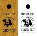 Buccaneers Cornhole Board Decals - Complete Set for Both Boards