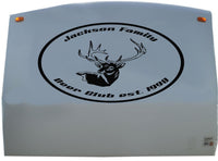 Vinyl Decal Sticker for RV Camper - Buck Deer Hunting in Mountain Landscape