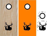 hunting fishing cornhole decal