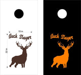 hunting fishing cornhole decal