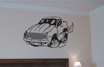 Car Wall Decal - Auto Wall Mural - Vinyl Stickers - Boys Room Decor