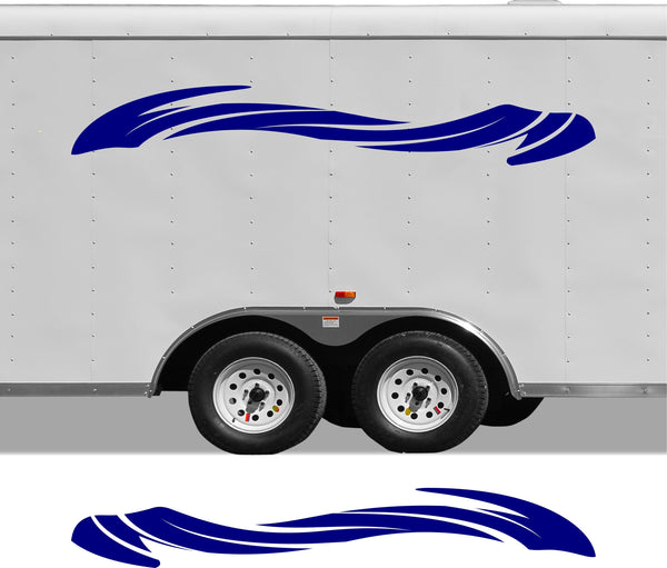 Pontoon Boat RV Replacement Decals - CB29 Stripe Set for Campers  Trailers