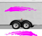 Pontoon Boat Decals - RV Camping Trailer Stripe Set CB31 for Motor Home Graphics