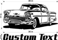 Car Wall Decals Stickers Man Cave Boys Room Décor