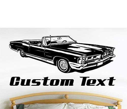 Convertible Chrysler Car Wall Decals Stickers Graphics Man Cave Boys Room Décor
