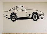 Race Car Auto Wall Decal Stickers Murals Boys Room Man Cave