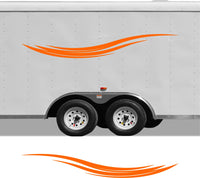 Custom Pontoon Boat Decals  Stripes - CB43 Replacement Trailer Set