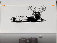 Deer Buck Hunting RV Camper Vinyl Decal Sticker for Outdoor Enthusiasts