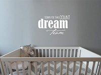 Down for The Count Nursery Wall Stickers - Fun Decals for Kids Room Decor