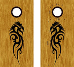 Dragon Vinyl Decal Sticker for Cornhole Board - DG12 Design