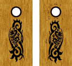 Dragon Vinyl Decal Sticker for Cornhole Boards - Unique DG13 Design