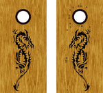 Dragon Cornhole Board Vinyl Decal Sticker DG19