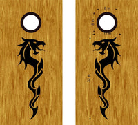 Dragon Cornhole Board Vinyl Decal Sticker DG22