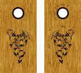 Dragon Vinyl Decal Sticker for Cornhole Boards - DG28 Design