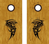 Dragon Cornhole Board Vinyl Decal Sticker DG37