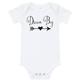 Dream Big Baby 100% cotton one piece.