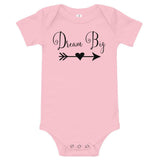 Dream Big Baby 100% cotton one piece.