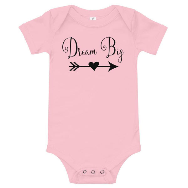 Dream Big Baby 100% cotton one piece.