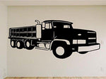 Dump Rock Truck Car Auto Wall Decal Stickers Murals Boys Room Man Cave