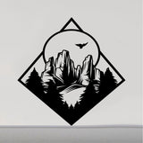 Eagle Canyon RV Camper Van Door Decal Sticker Scene