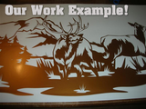 Equestrian Horse Trailer Vinyl Decals - Custom Stickers for Enclosed Trailers