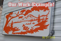 Vinyl Decals for Horse Trailers - Equestrian Graphics Stickers for Enclosed Trailers