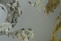 Ocean Puffer Fish Shower Door Decal - Etched Glass Vinyl for Windows and Doors SC03