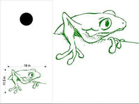 Frog Cornhole Board Decals  Stickers for Both Boards