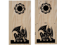 Gargoyle Ghost Buster Cornhole Board Vinyl Decal Sticker