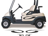 Golf Cart Decals Accessories Go Kart Stickers Tribal Flames Stripes GC35